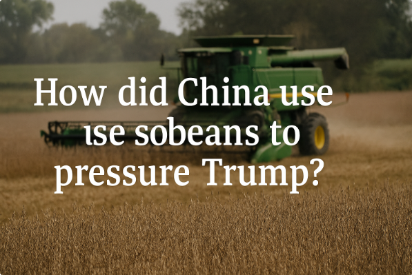 How Did China Use Soybeans to Pressure Trump?